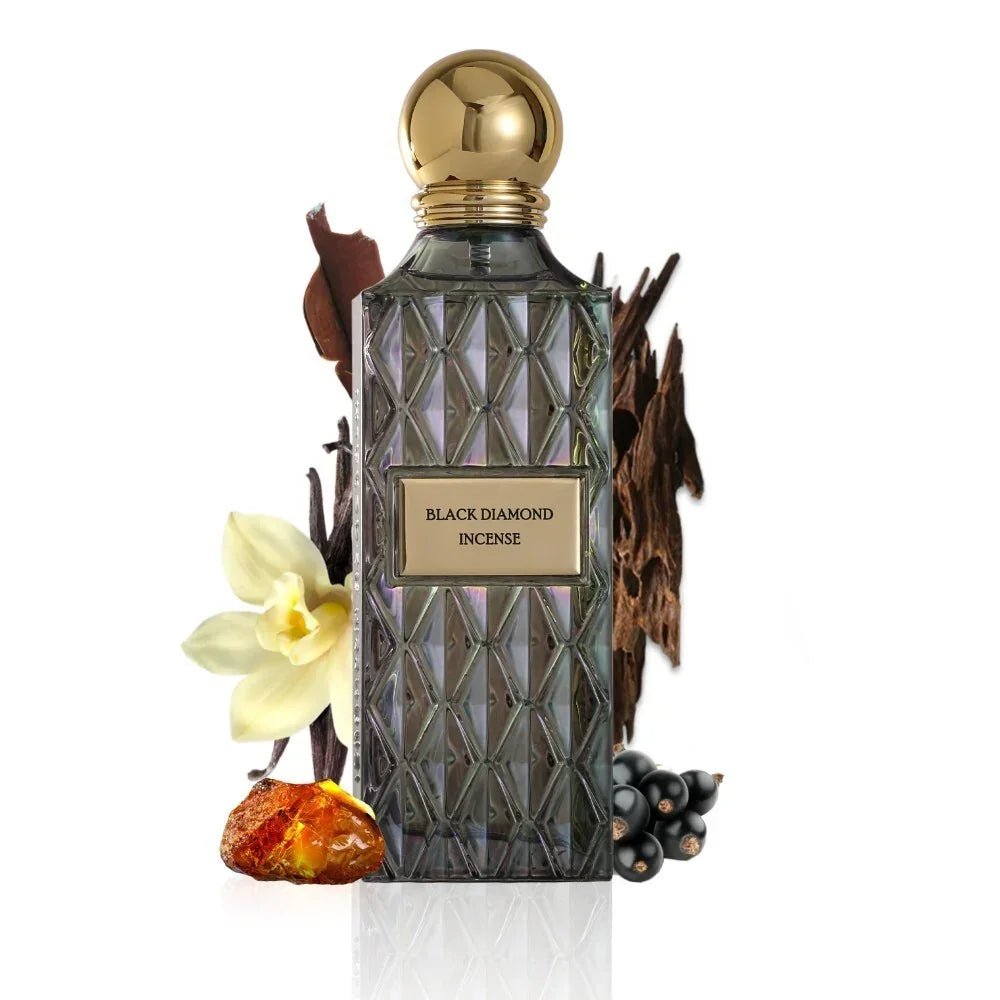 Black Diamond Incense EDP 150ml - Ibrahim Al Qurashi (IBRAQ) - Fragrance Forte