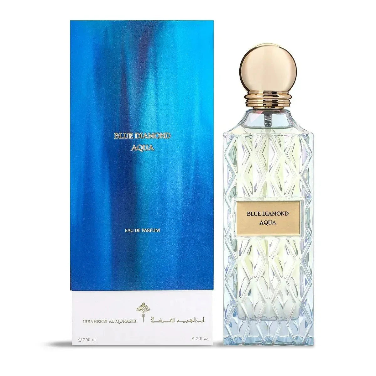 Blue Diamond Aqua EDP 150ml - Ibrahim Al Qurashi (IBRAQ) - Fragrance Forte