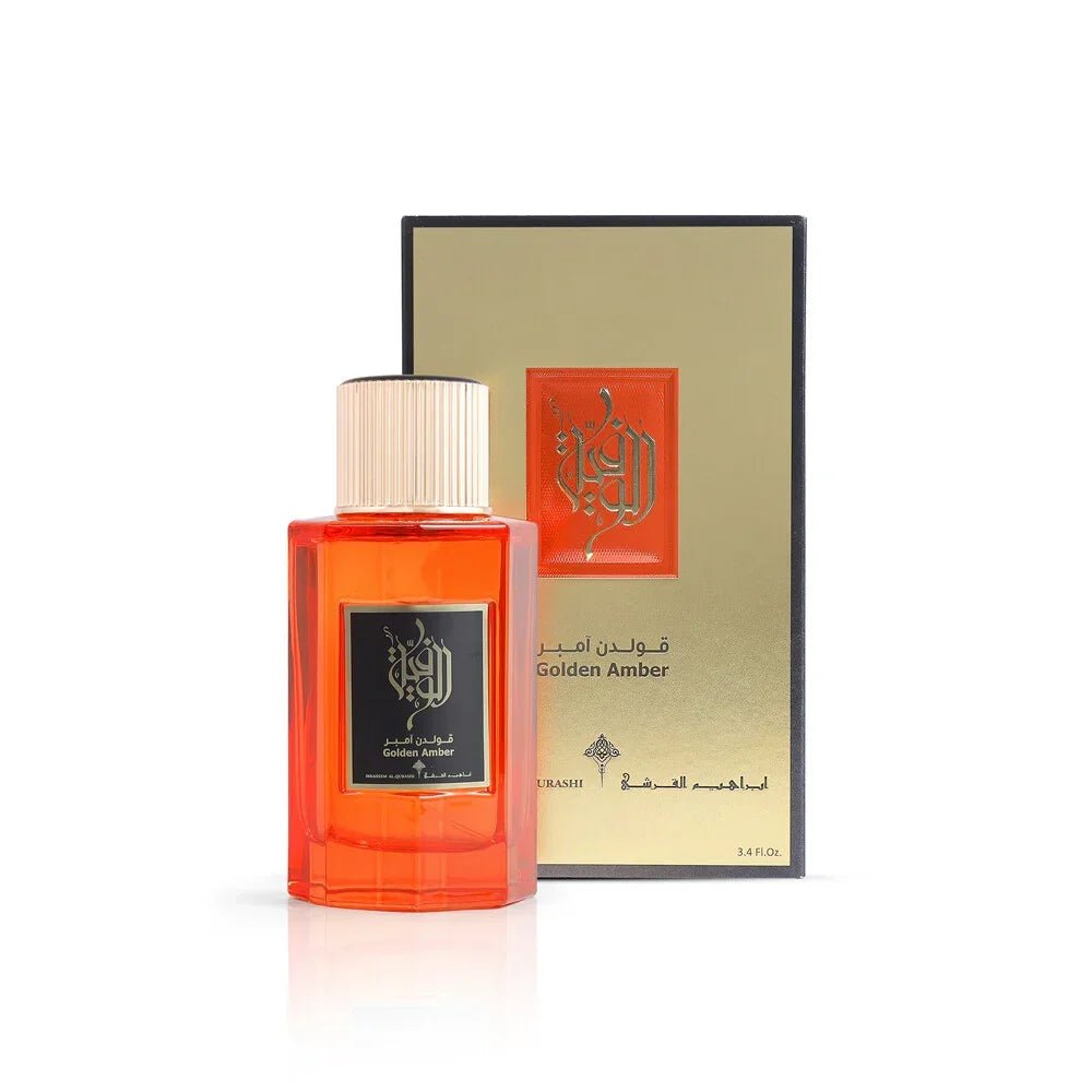 Golden Amber EDP 100ml - Ibrahim Al Qurashi (IBRAQ) - Fragrance Forte