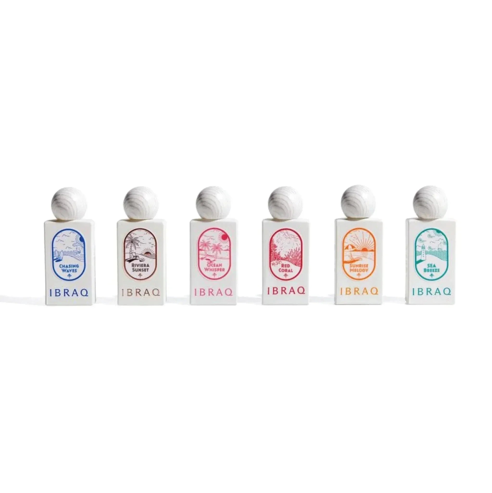 Mini Summer Collection (6x10ml) - Ibrahim Al Qurashi (IBRAQ) - Fragrance Forte