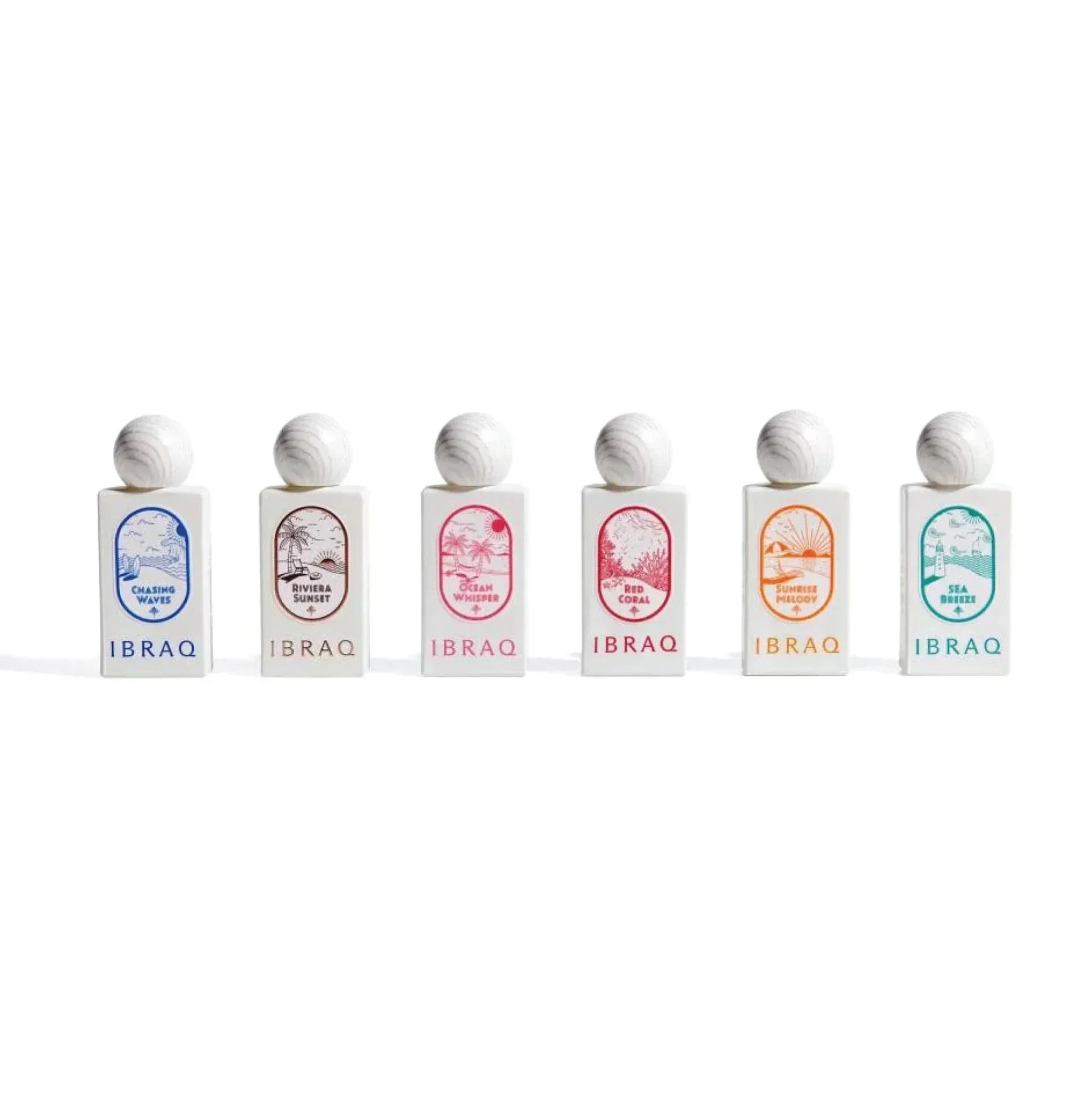 Mini Summer Collection (6x10ml) - Ibrahim Al Qurashi (IBRAQ) - Fragrance Forte