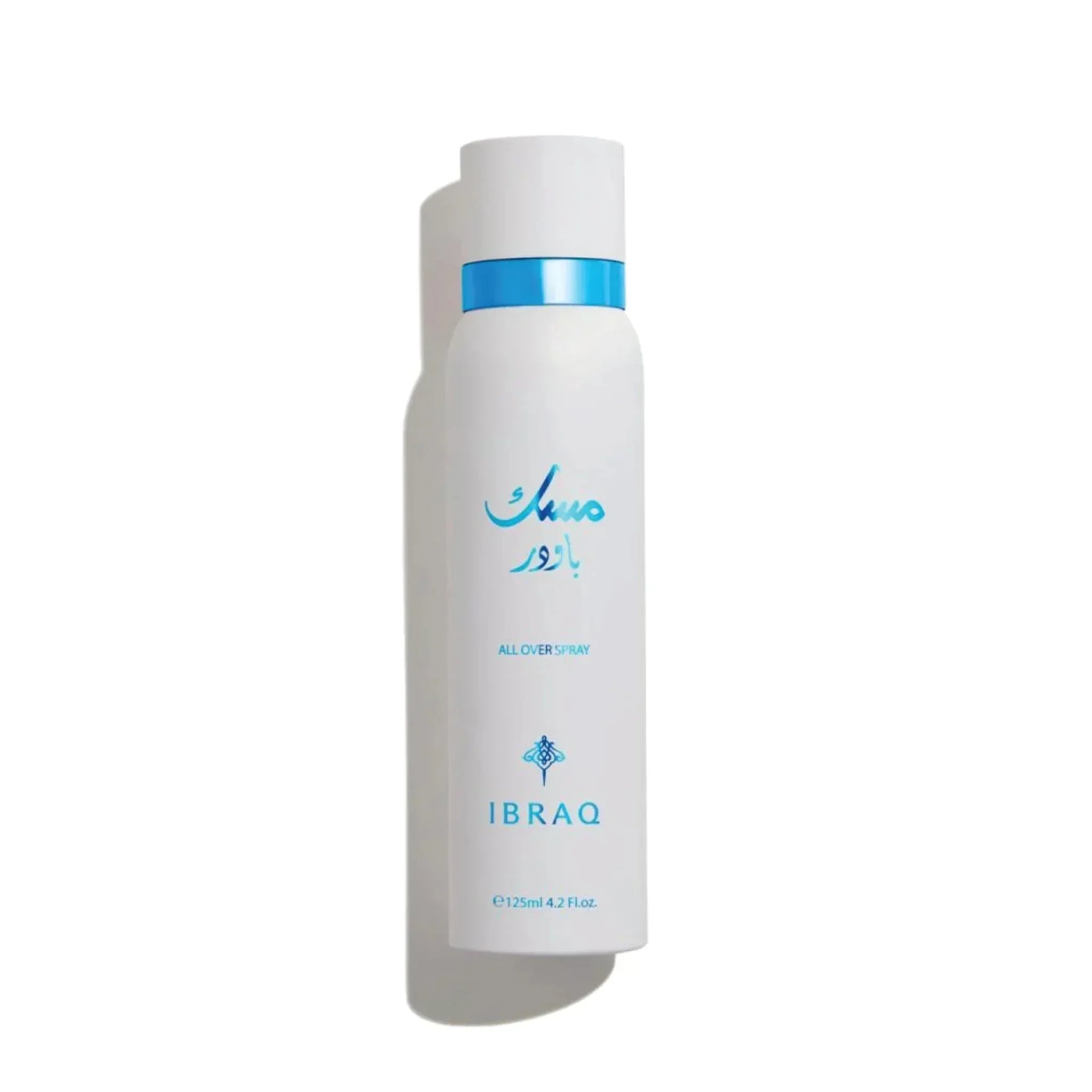 Powder Musk All Over Spray 125ml - Ibrahim Al Qurashi (IBRAQ) - Fragrance Forte