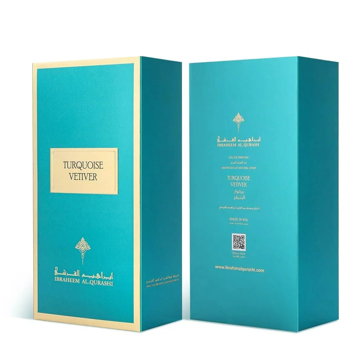 Turquoise Vetiver EDP 75ml - Ibrahim Al Qurashi (IBRAQ) - Fragrance Forte