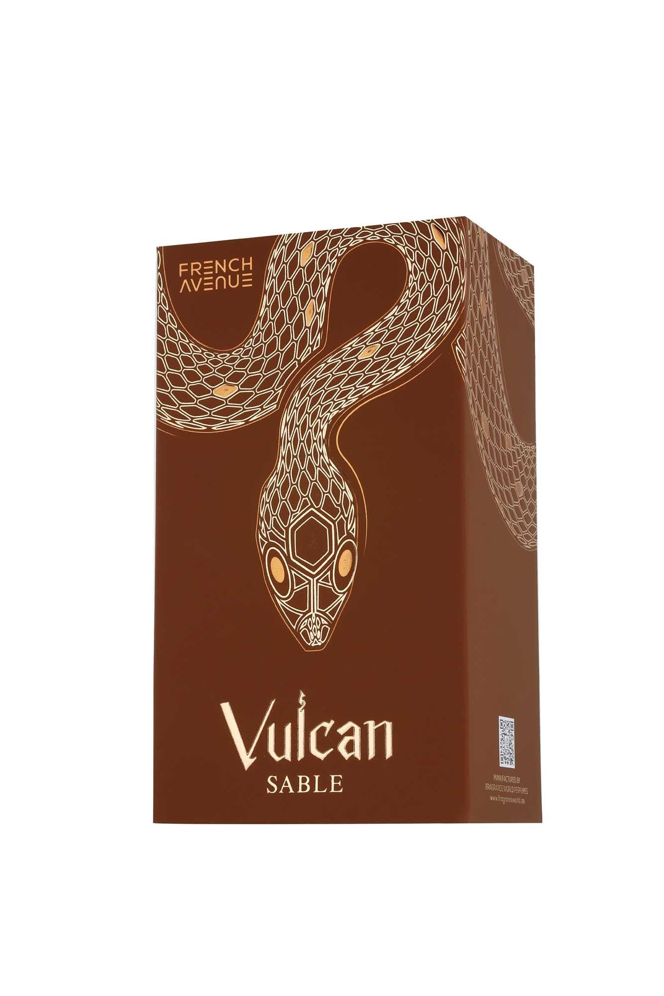 Vulcan Sable EDP 100ml - French Avenue - Fragrance Forte